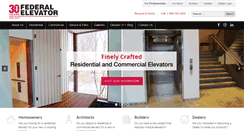 Desktop Screenshot of federalelevator.com